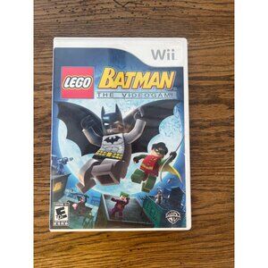 Lego Batman The Videogame For Nintendo Wii Game with Case